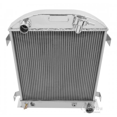 1932 FORD MODEL 18 ALUMINUM RADIATOR - CHEVY V8 3IN CHOP