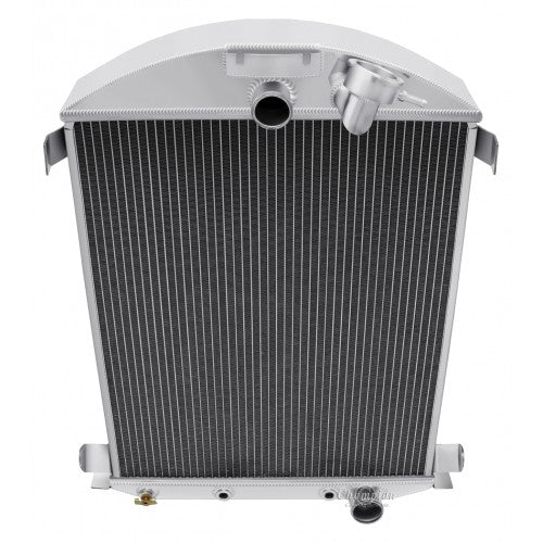 1930 - 1931 FORD MODEL A ALUMINUM RADIATOR - CHEVY V8