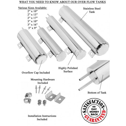 STAINLESS STEEL OVERFLOW TANK
