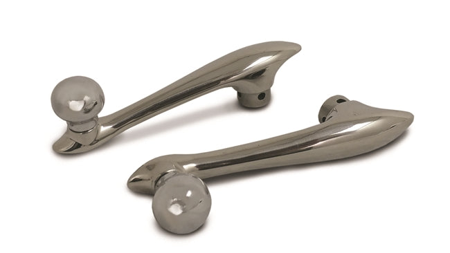 '32 Ford 3 Window Coupe Window Crank Handles Polished