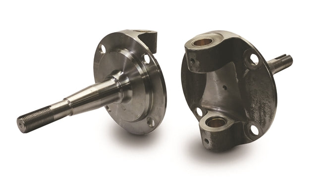 Forged Steel Spindle Kit 1937-1941 Ford Bushed and Reamed Plain