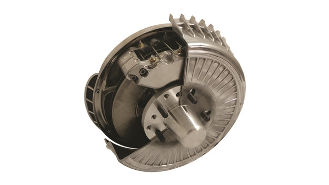 Buick Style Hot Rod Front Disc Brake Kit Un-Polished