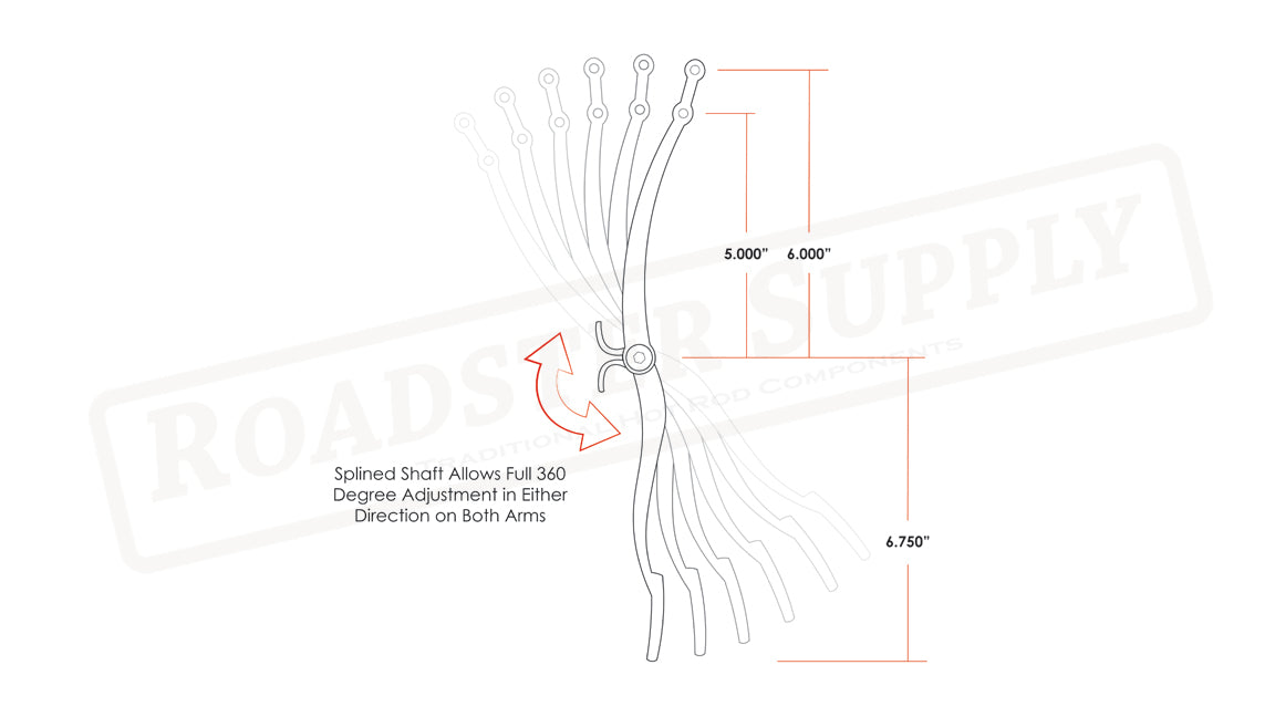 Hot Rod 1932 Style Spoon Gas Pedal Plain