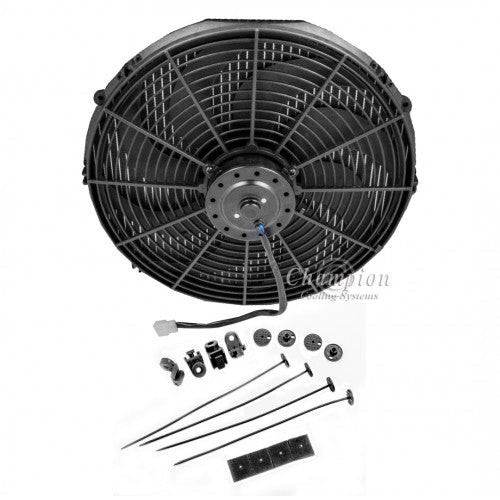 16 INCH ELECTRIC FAN KIT WITH MOUNTING KIT — Zipper Motors