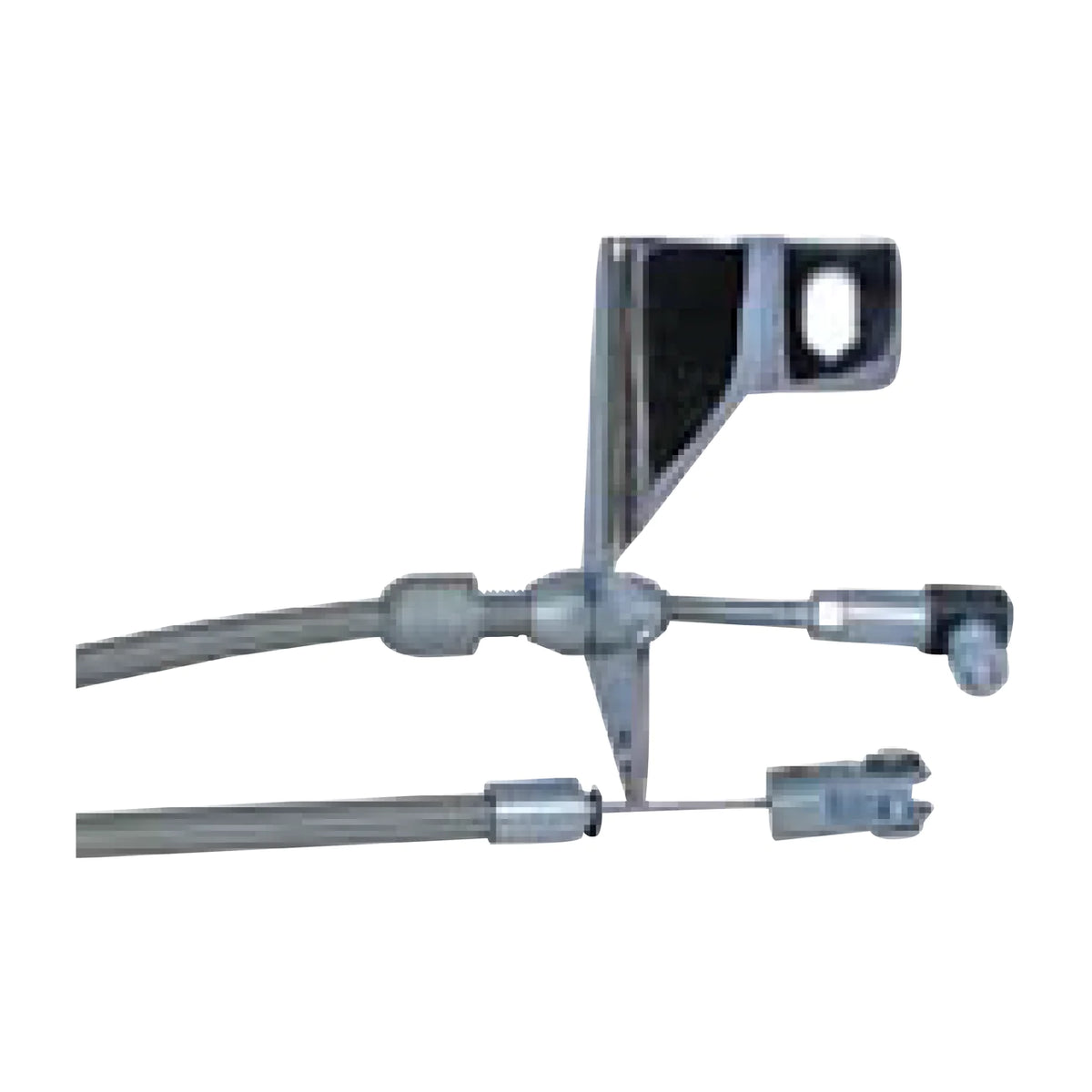 Stealth Throttle Cable SS Braided36in. — Zipper Motors