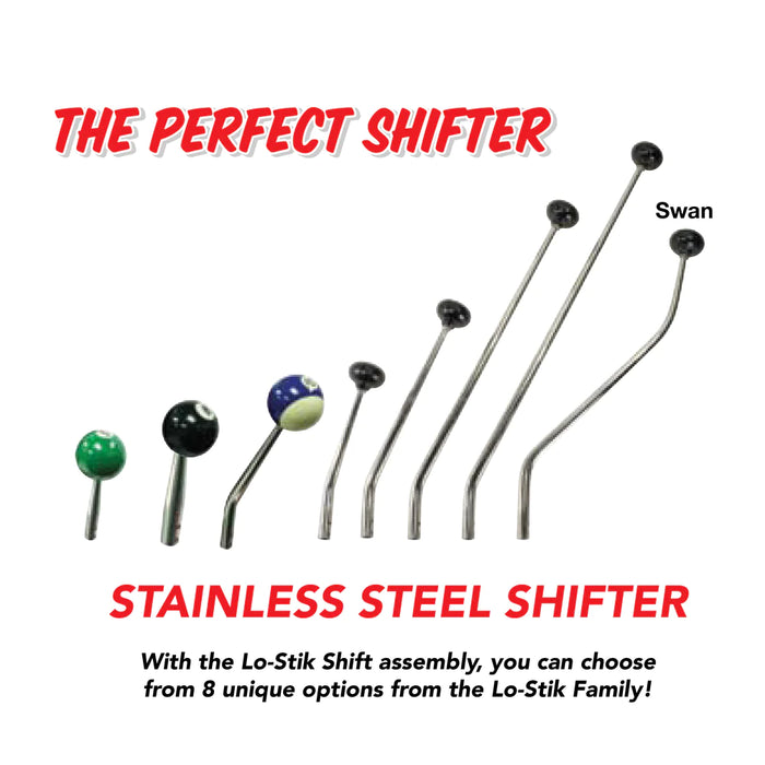 The Perfect Shift Stick POLISHED STAINLESS STEEL