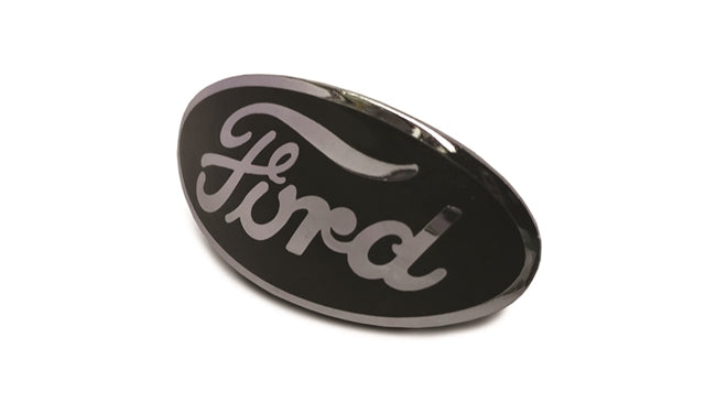 Ford Radiator Shell & Ornament Emblem Black