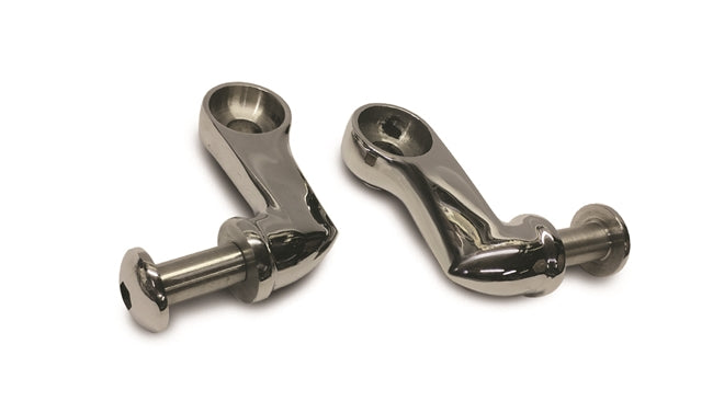 GT2 Lower Shock Mounts Stainless Steel